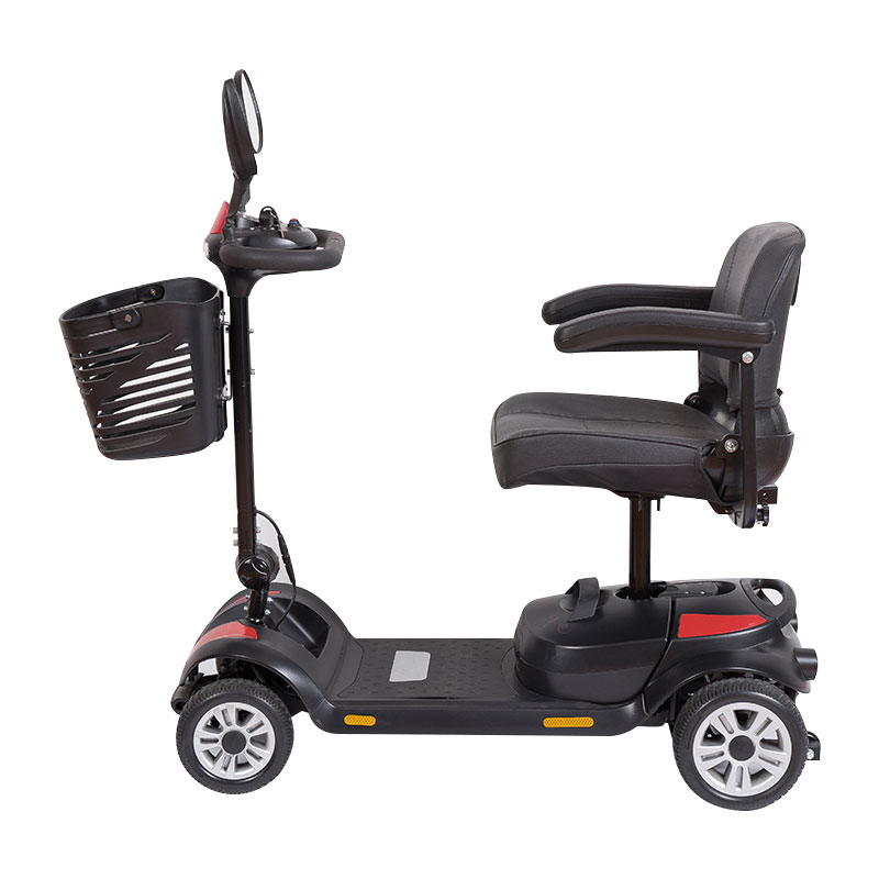 4 wheels detachable elderly travel mobility scooter（C1）