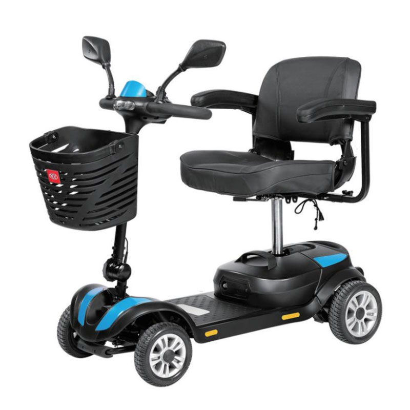 4 wheels non-detachable shock absorbing elderly mobility scooter（B2）