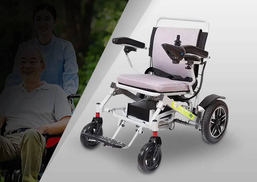 Aluminum Alloy Electric Wheelchair